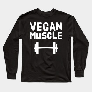 Vegan muscle Long Sleeve T-Shirt